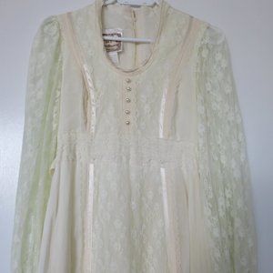 SOLD Gunne Sax Jessica McClintock 1977 Vintage Rare size 13